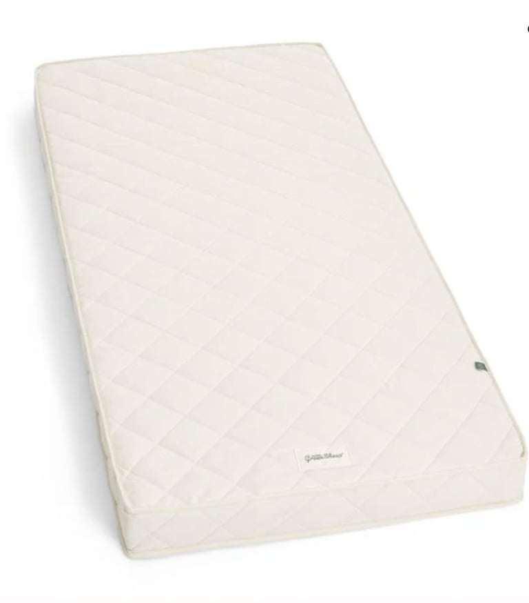 Single Kids Mattress made of natural, non-toxic materials, Little Green Sheep