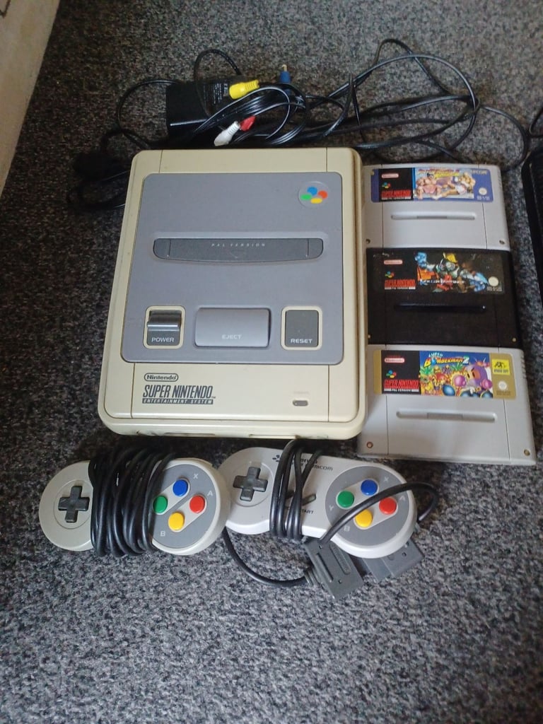 Snes and sega megadrive bundle