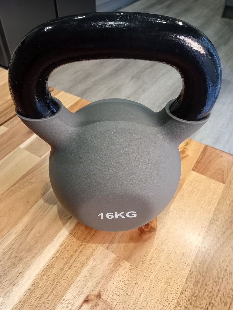 image for Brand new kettlebell 16kg cast iron 