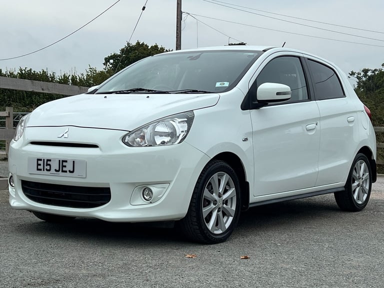 2015 Mitsubishi Mirage 1.2 Attivo 5dr CVT automatic Super Low Miles HATCHBACK Petrol Automatic