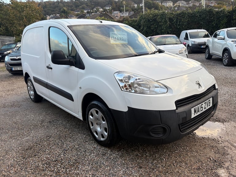 2015 Peugeot Partner 625 SE 1.6 HDi 75 Van PANEL VAN Diesel Manual