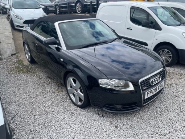 2008 Audi A4 2.0 TDi S Line 2dr CONVERTIBLE Diesel Manual