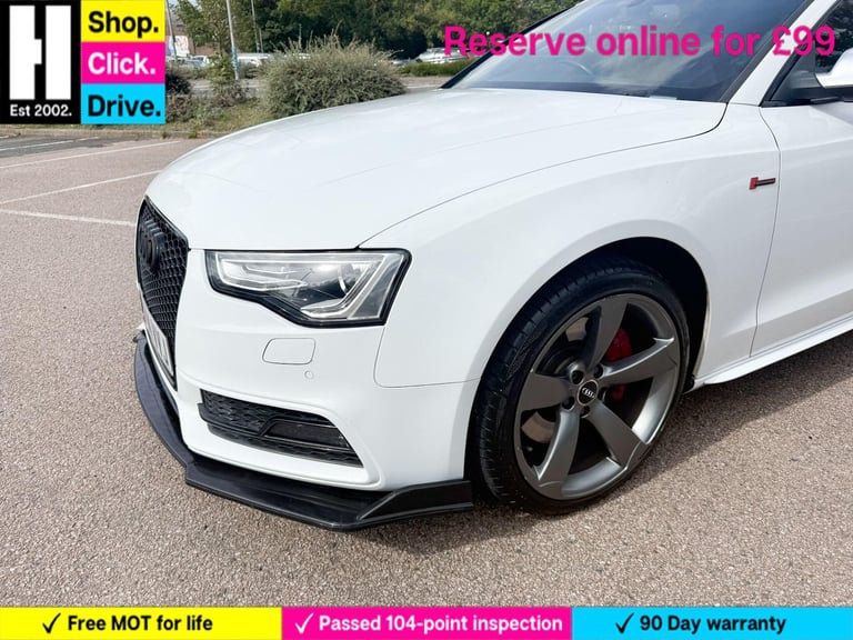 2014 Audi S5 3.0 TFSI V6 Black Edition Sportback S Tronic quattro Euro 5 (s/s) 5dr HATCHBACK Petr...