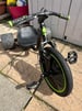 Kids drift trike in matt black.