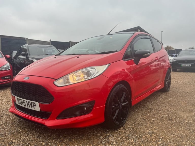 2015 Ford Fiesta 1.0 EcoBoost 140 Zetec S Red 3dr HATCHBACK PETROL Manual