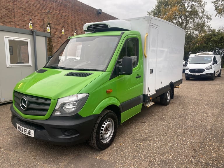 image for 2017 17 Reg Mercedes Sprinter LWB Euro6 Fridge Freezer Box Van No VAT 