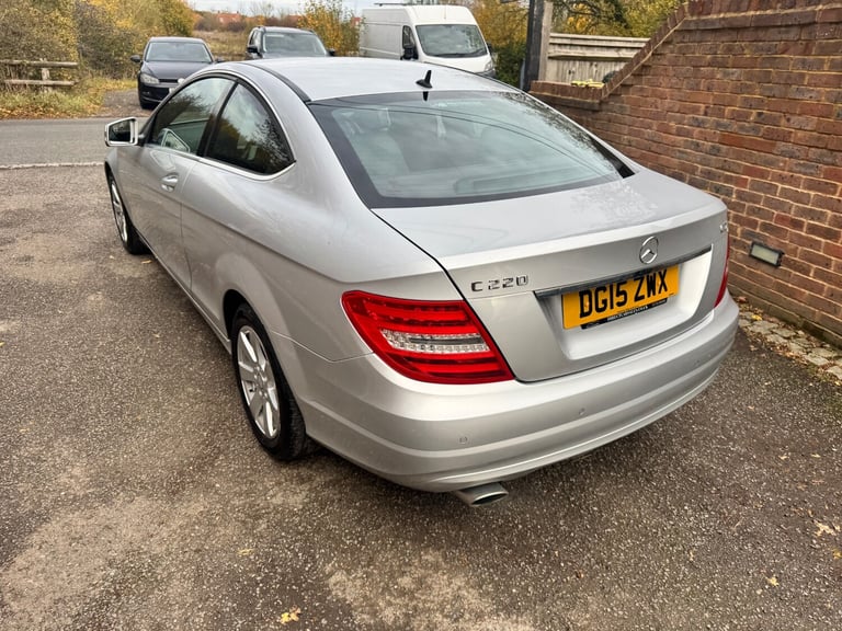 2015 Mercedes-Benz C Class C220 CDI Executive SE 2dr Auto COUPE Diesel Automatic