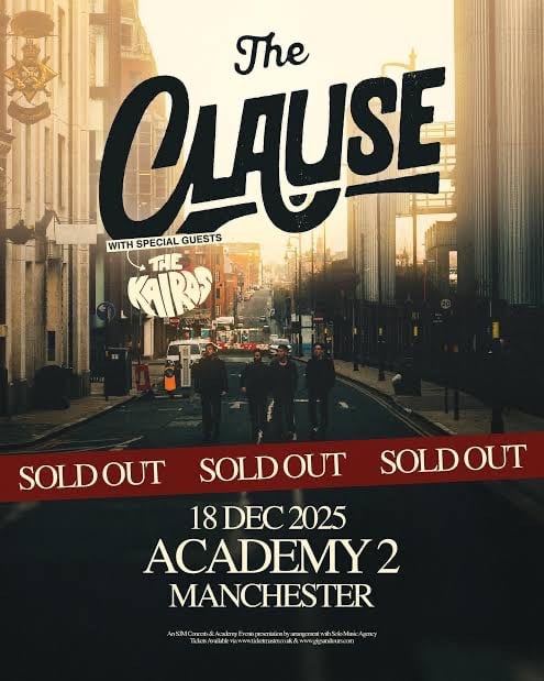 The Clause SOLD OUT Tickets Manchester 18/12/25