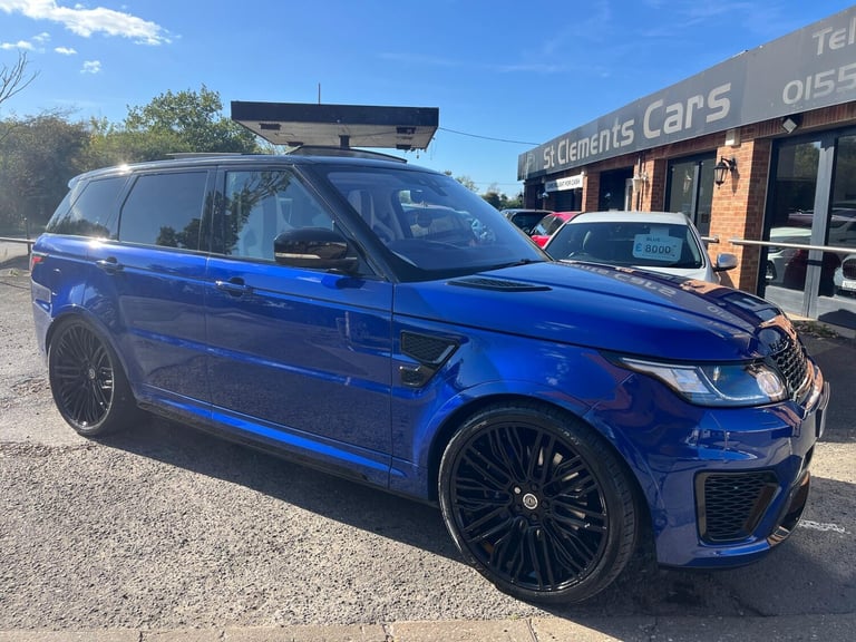 2017 Land Rover Range Rover Sport 5.0 V8 SVR Auto 4WD Euro 6 (s/s) 5dr ESTATE Petrol Automatic