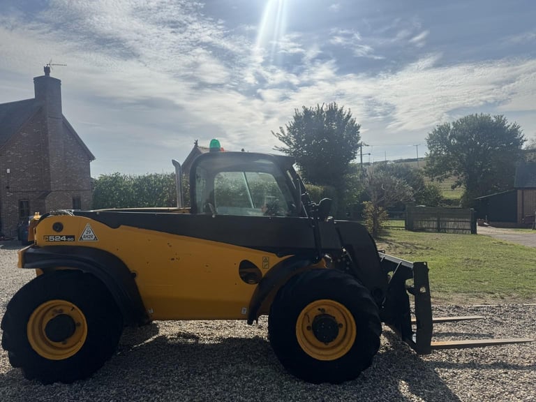 JCB 524-50 Telehandler All Terrain Loadall Forktruck Farm Site