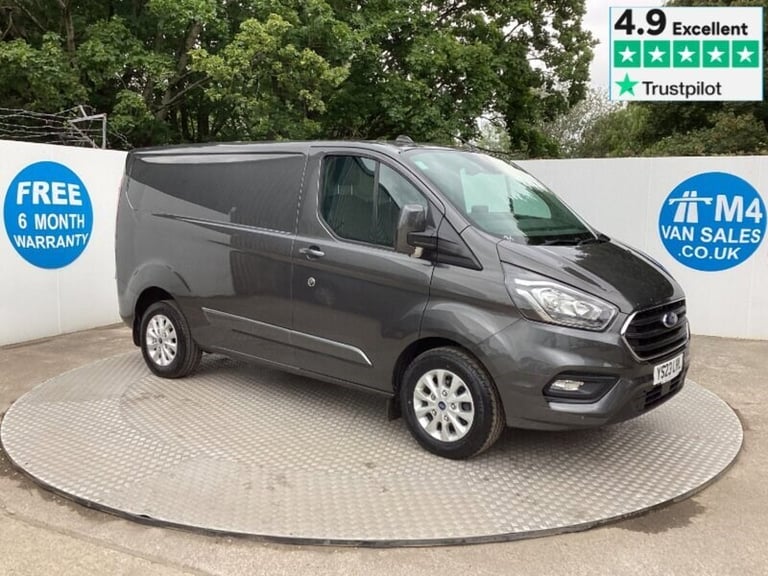 2023 Ford Transit Custom 280 EcoBlue Limited SWB L/R A/C Euro 6 SWB Panel Van Diesel Manual