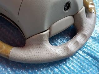 NISSAN ELGRAND E51 CUSTOM SPORT STEERING WHEEL & AIRBAG