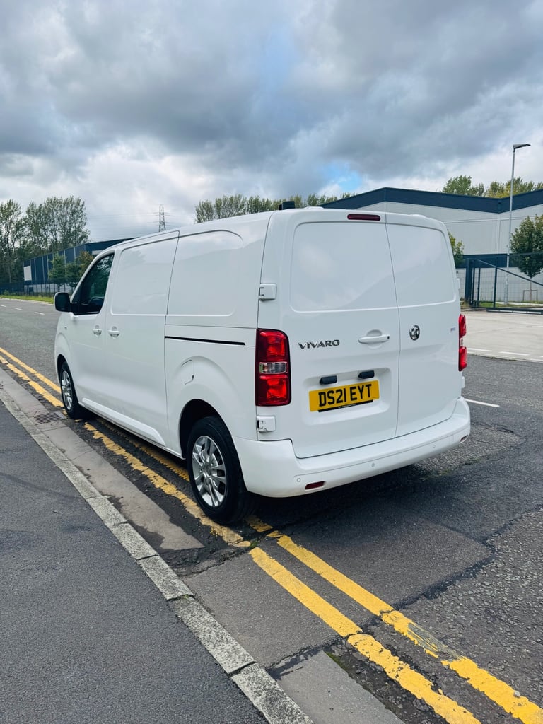 2021 Vauxhall Vivaro 3100 2.0d 120PS Sportive H1 Van, 101K MILES, FSH PANEL VAN Diesel Manual