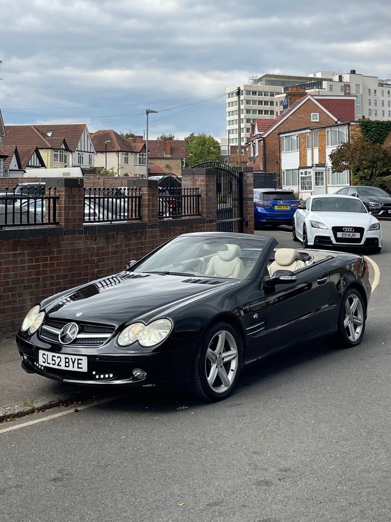 2003 Mercedes Benz SL500 V8 Convertible Hard Top,HPi Clear,45k Miles only 