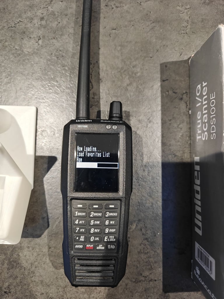 Uniden SDS100E DMR+NXDN activated radio scanner