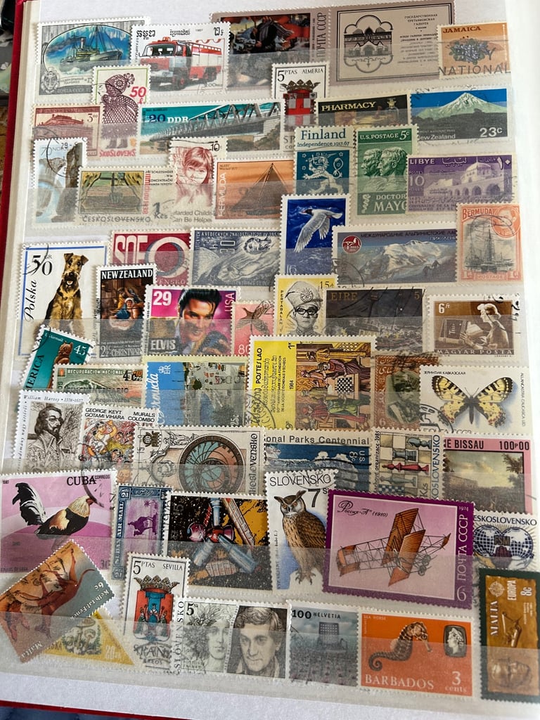 Stamp  collection 