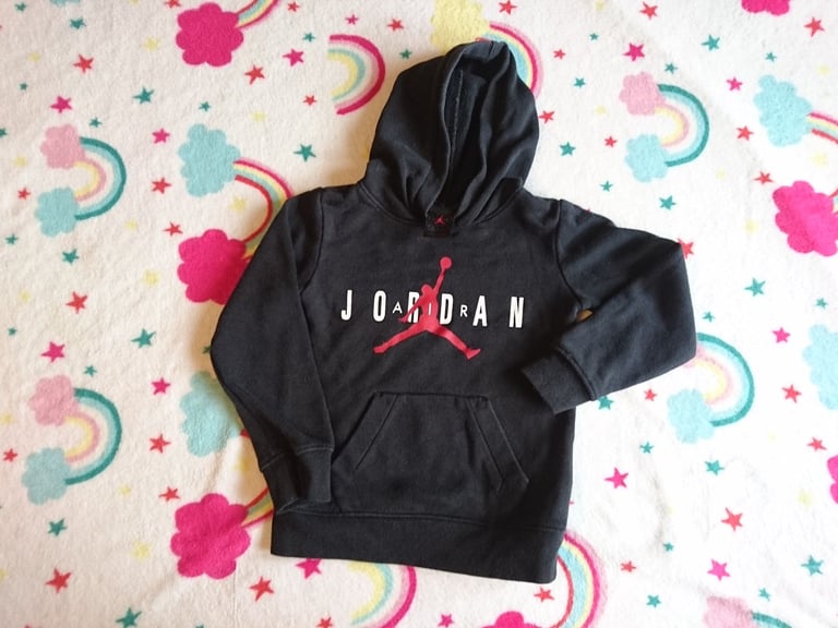 Air Jordan Kids Black Hoodie (3-4yrs)