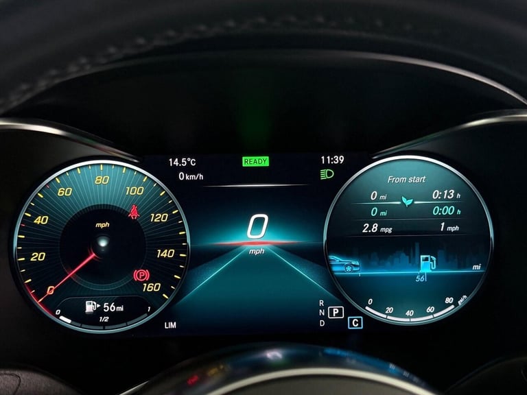 2019 Mercedes-Benz C-Class 1.5 C200 MHEV EQ Boost AMG Line (Premium) G-Tronic+ Euro 6 (s/s) 4dr S...
