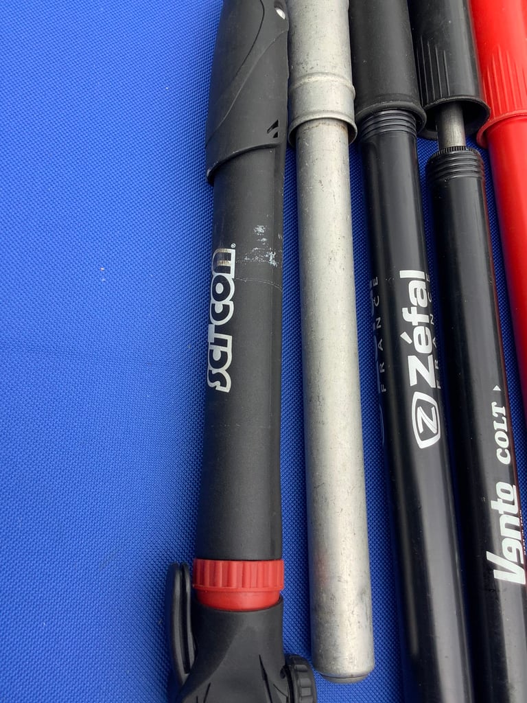 Variety of different types of hand pumps 