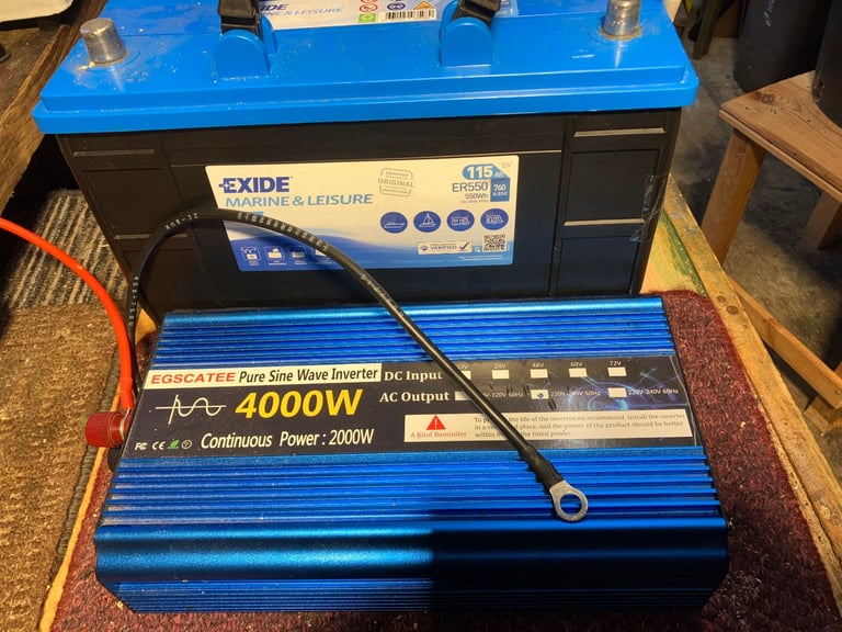 image for new  100A/hr leisure battery