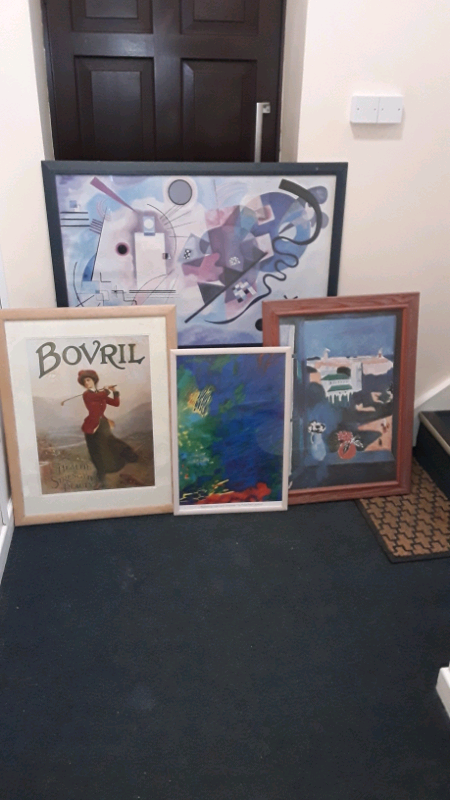 pictures and paintings £2 each