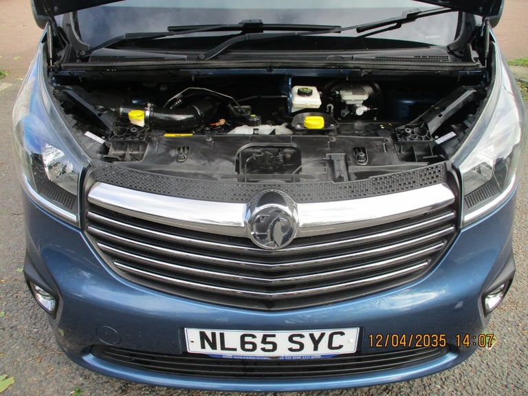 2015 Vauxhall Vivaro 2900 1.6CDTI BiTurbo 120PS ecoFLEX Sportive L2 H1 Van PANEL VAN Diesel Manual