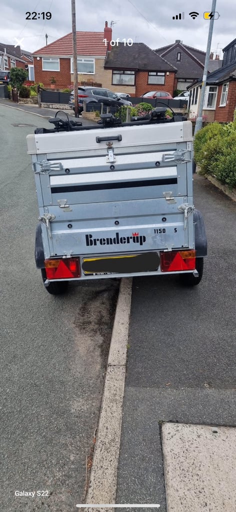 image for Brenderup trailer 1150s