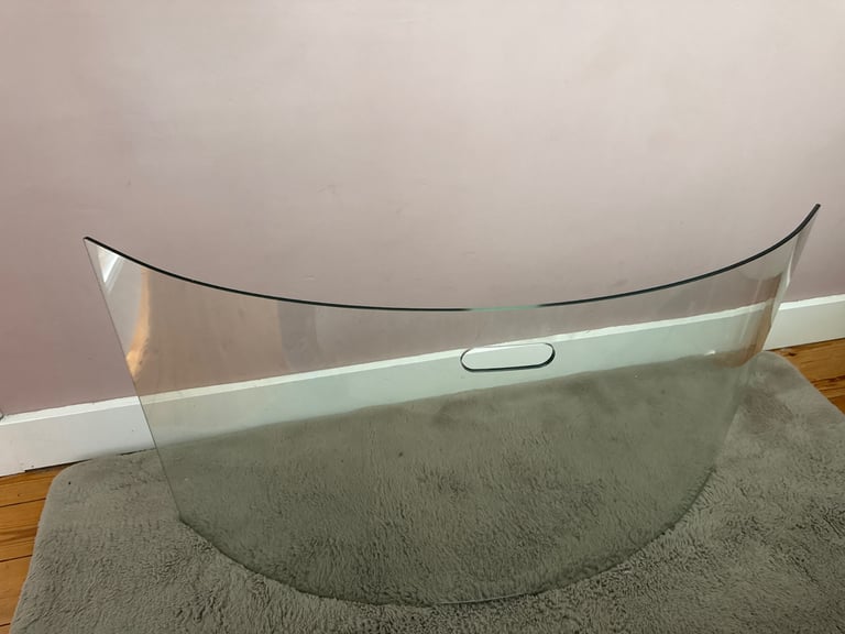 Glass Fire Screen