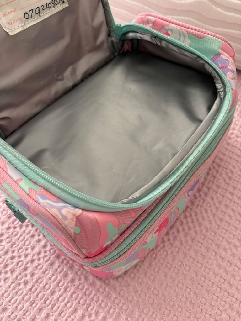 Smiggle Pink Lunchbox Used