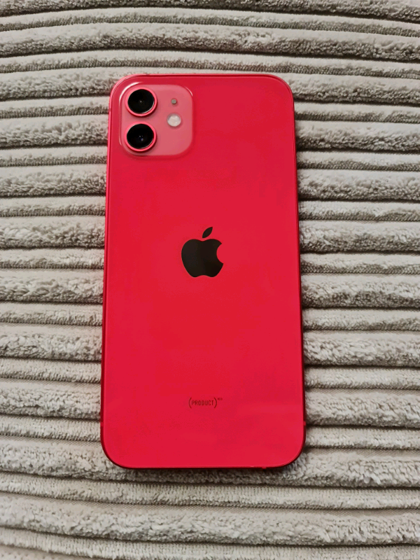 iPhone 12 Red Unlocked New condition