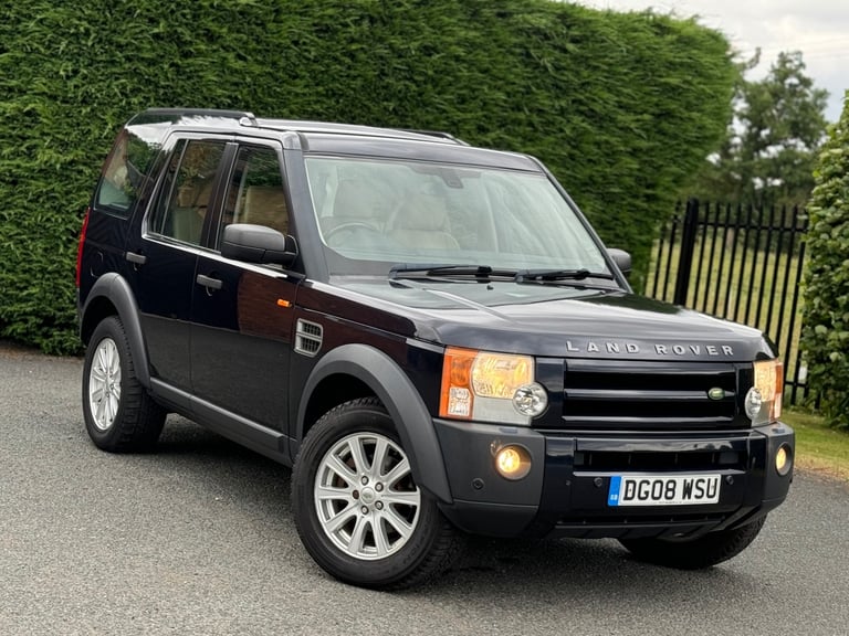 image for 2008 LAND ROVER DISCOVERY 3 2.7 TDV6 SE AUTOMATIC, 1 PRE OWNER, 16 DEALER STAMPS