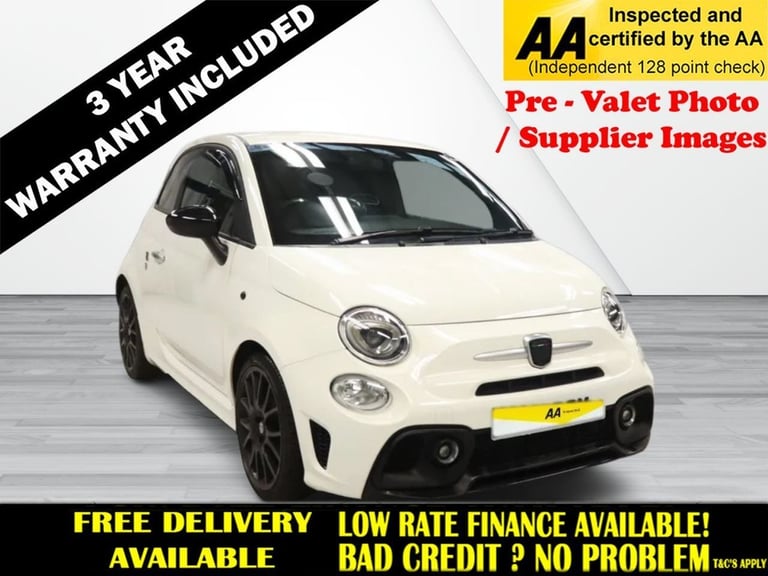 2022 Abarth 595 1.4 T-Jet F595 Pista Hatchback 3dr Petrol Manual Euro 6 (165 bhp) F/S/H! 1  Hatch...