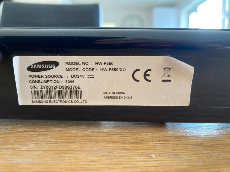 Samsung Soundbar and Sub ONLY £10