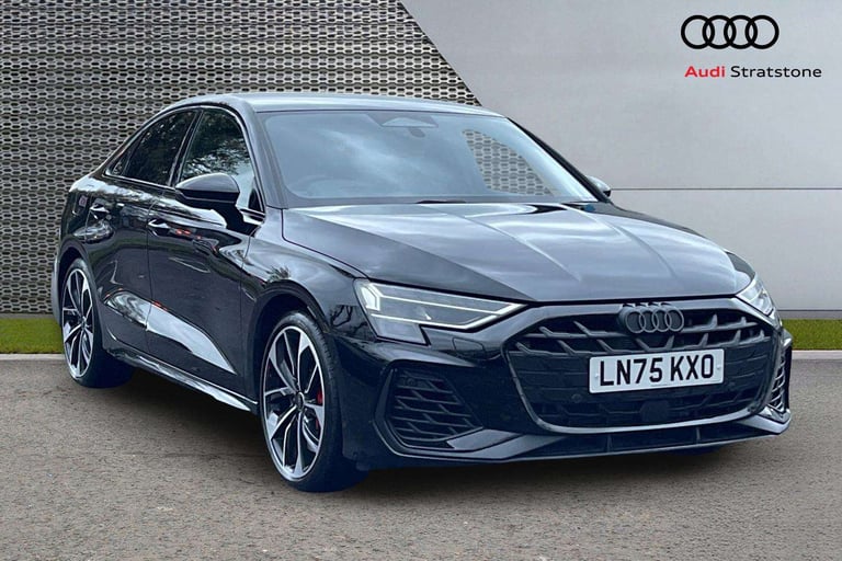  Audi A3 S3 TFSI Quattro 333 Black Edition 4dr S Tronic Saloon Petrol Automatic