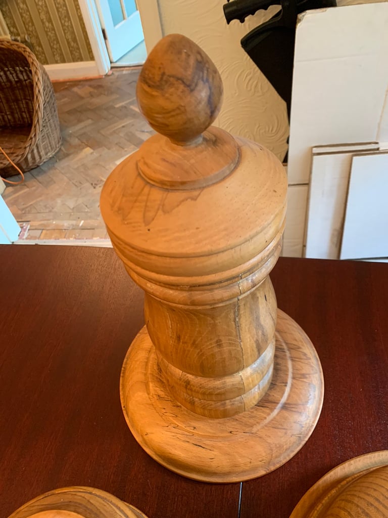 Wooden Treen Items x3