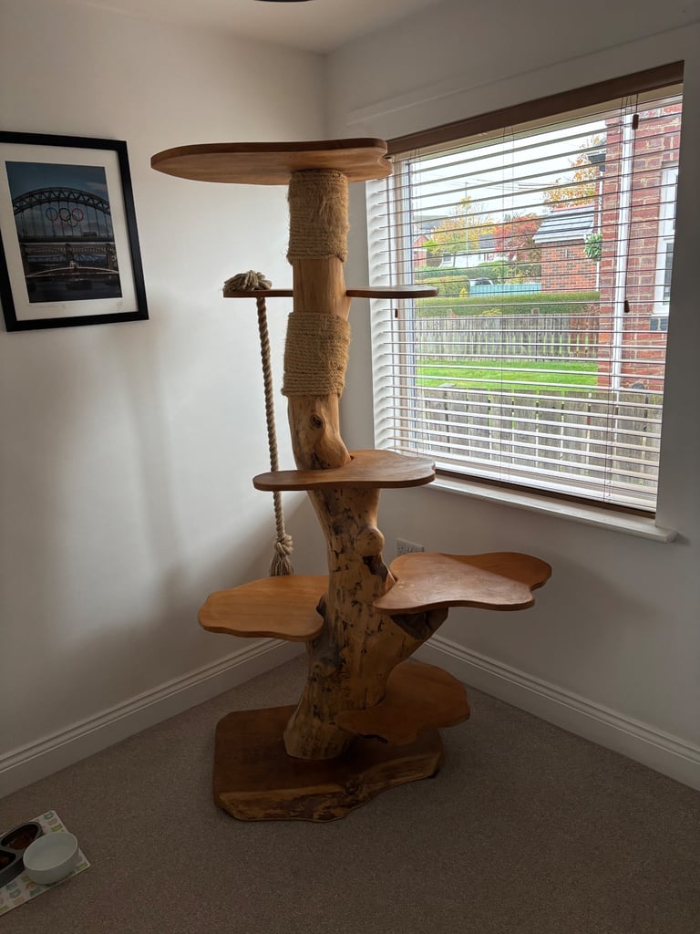 Unique, one off cat scratcher / tree
