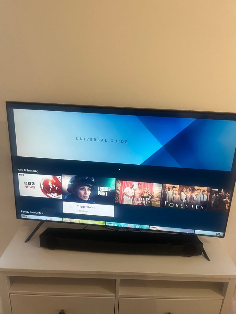 image for 50 inch Samsung Smart TV