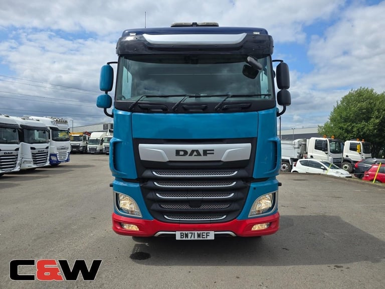2022 (71) DAF FTP XF 450 Space cab 6x2 with Edbro Tipping Equipment - 282,000KMS