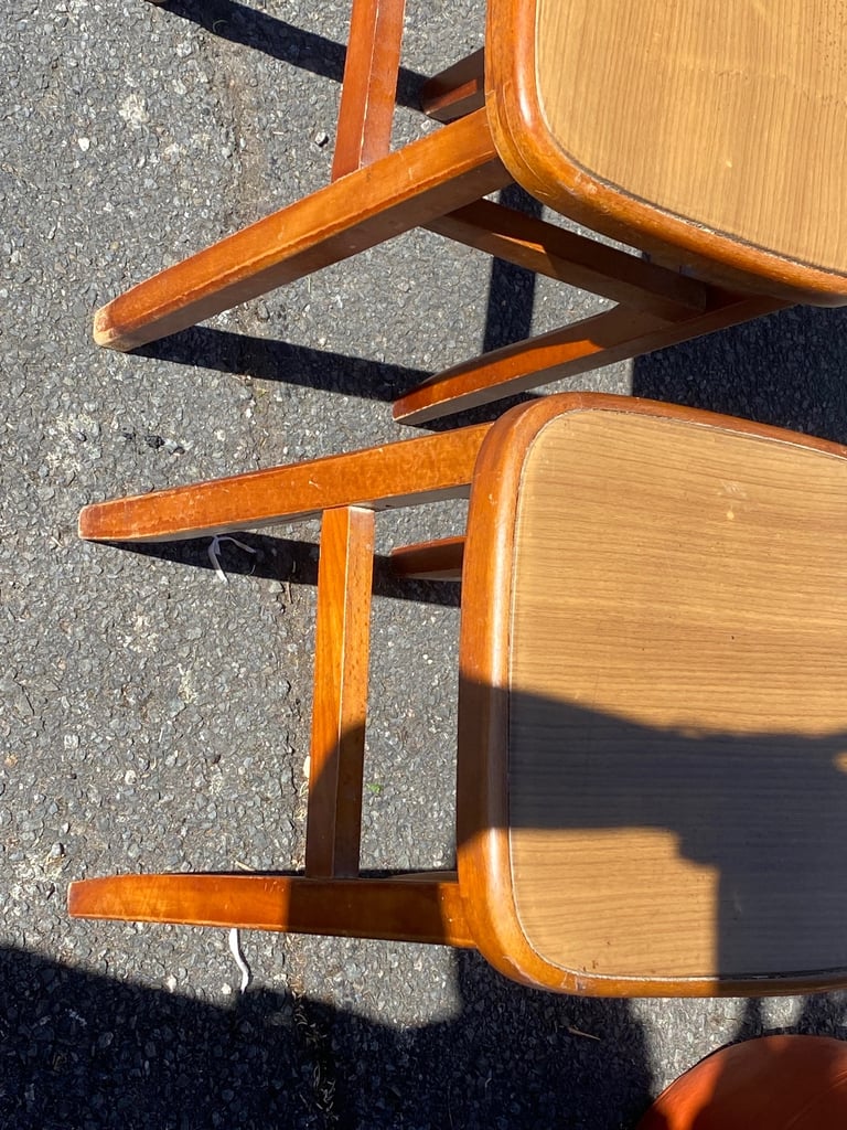 Pair of vintage stalls