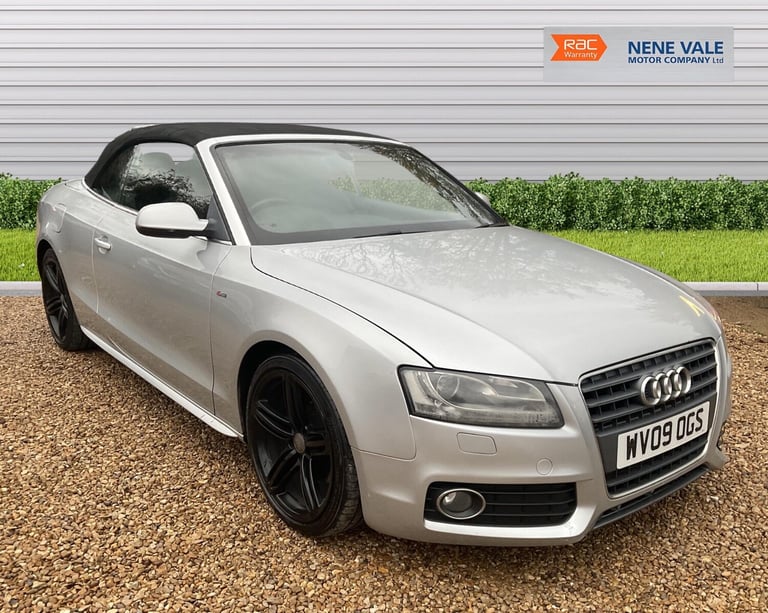 2009 Audi A5 2.0T FSI S Line 2dr CONVERTIBLE PETROL Manual