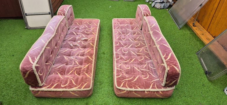 image for Cushions for camper caravan motorhome boat, set of 6.