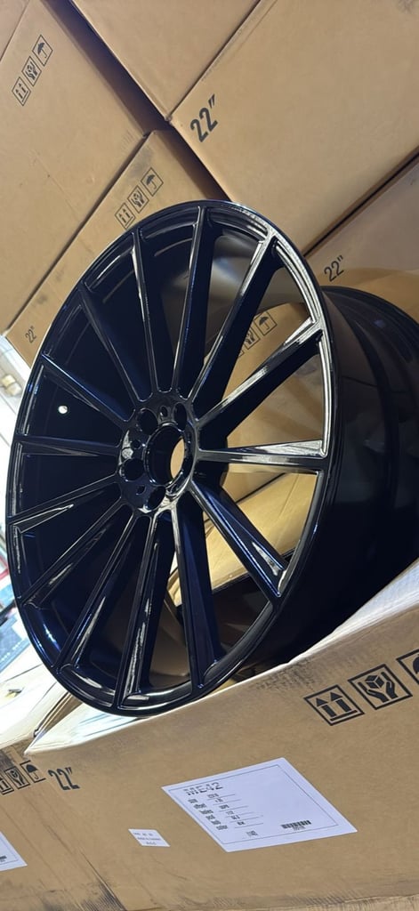🔥 VOLKSWAGEN 5X112   22 X 10J  Gloss Black Alloy Wheels 🔥 BRAND NEW BARGAIN PRICE!!!!