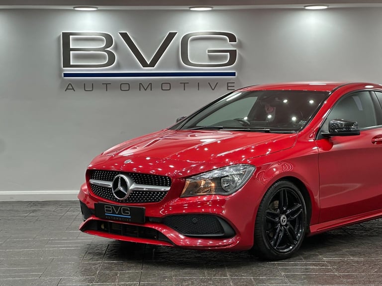 2018 Mercedes-Benz CLA 1.6 CLA180 AMG Line Edition Coupe 7G-DCT Euro 6 (s/s) 4dr SALOON Petrol Au...