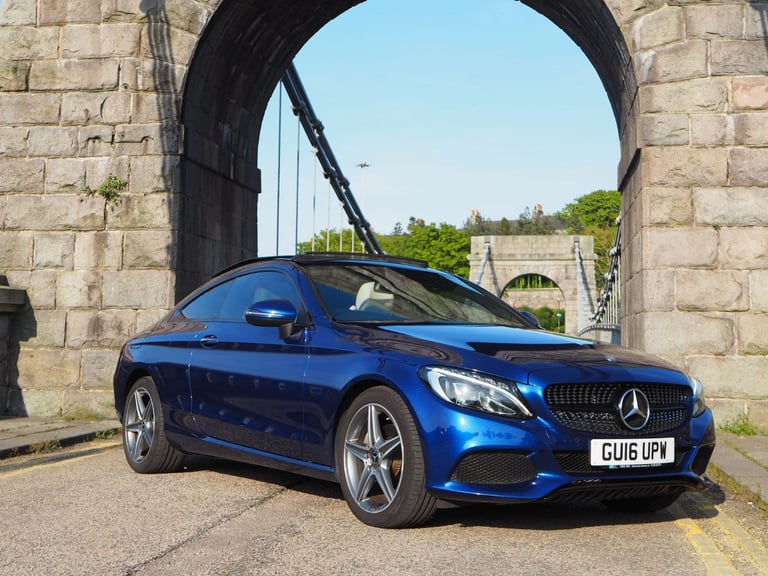 2016 Mercedes-Benz C200 Coupe Premium Plus – 75,500 miles, FSH, Sold with 1 Year MOT