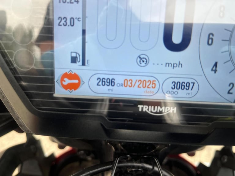 2018 67 TRIUMPH TIGER 1200 XRT EXPLORER 1215 LATER TFT DASH ADVENTURE TOURER