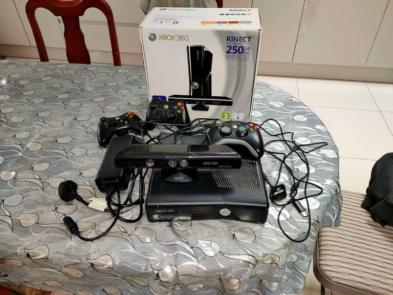 image for The Microsoft Xbox 360 Kinect Bundle 250GB