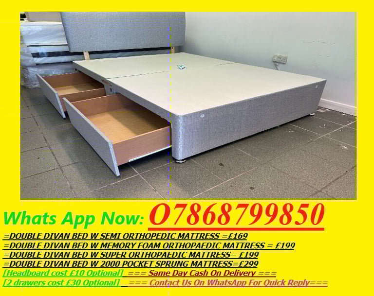 Double/Small Double Divan Bed Bases in Chatteris, Cambridgeshire Gumtree