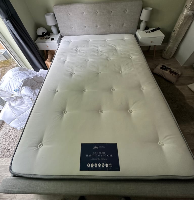 Double bed and Mattress