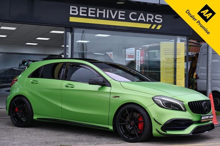 2016 16 MERCEDES-BENZ A-CLASS 2.0 A45 AMG (PREMIUM) HATCHBACK 5DR PETROL SPDS DC