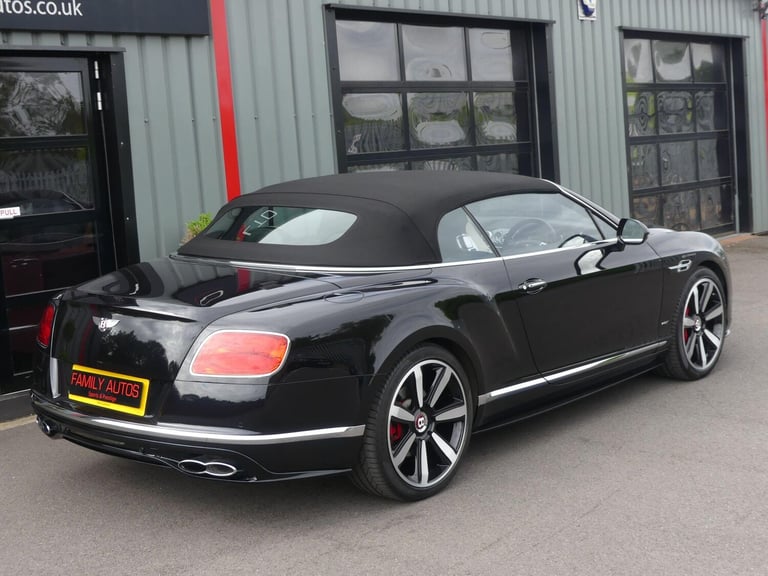 2017 Bentley Continental 4.0 V8 GTC S Auto 4WD Euro 6 2dr CONVERTIBLE Petrol Automatic